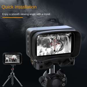 กล้องมองกลางคืนแบบตาเดียว NV99Y กำลังขยาย 5 เท่า ระยะ 3-400 เมตร สีดำล้วน 4K HD สีเต็มรูปแบบ ใช้ได้ทั้งกลางวัน/กลางคืน พร้อมเส้นเล็งแบบครอสแฮร์ - Product Image 3