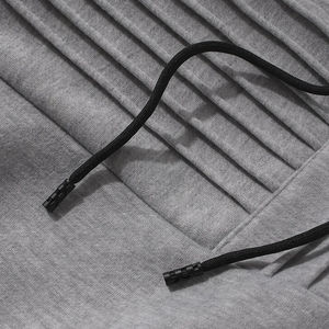 Jersey con patrón de llama de alta calidad para hombre, nuevo estilo de invierno, Sudadera con capucha Multicolor sólida, talla grande, bordado anticontracción - Product Image 3