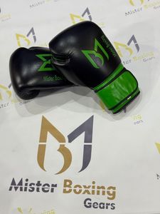 Mister Boxing Guantes de cuero genuino personalizados Equipo de entrenamiento profesional Colores y logotipo personalizables para uso en el gimnasio - Product Image 4