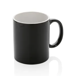 Mug en céramique basique personnalisé de 350 ml pour le merchandising – Catégorie de produits : Tasses en céramique - Product Image 1