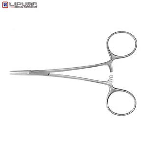 HALSTED Mosquito Arterien Clamp 15 cm Premium Halsted Mosquito Hemostatic Atraumatic Forceps Straight Serrated Medical Instruments - Product Image 4