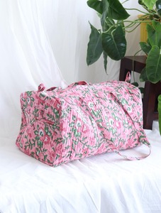 Bolsa de Viaje Deportiva Casual de Lujo para Mujer, con Estampado Floral, Tela de Algodón, Cierre de Cremallera, Gran Capacidad, Ecológica y Duradera - Product Image 2
