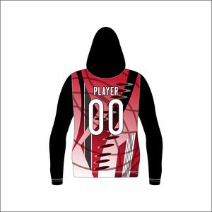 Hauts de tireur d'équipe de club à séchage rapide personnalisés chemise de tir de basket-ball ajustée à motif camouflage à manches longues - Product Image 6