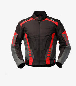 Veste de moto de course Cordura conçue sur mesure pour hommes 100% vêtements de sport imprimés en tissu original par Boomletcorp - Product Image 4