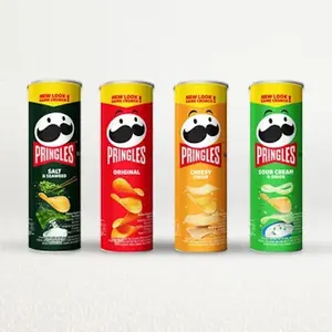 Harga pabrik Pringles keju berkualitas tinggi Pringles Chip kentang asli untuk dibeli makanan kentang makanan ringan