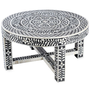Bone Inlay Console Export Quality Bone Inlay <b>Table</b> - Product Image 3