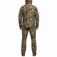Combinaison de chasse camouflage sur mesure à manches longues, imperméable, respirante et coupe-vent, tissu personnalisé pour hommes - Uniforme de chasse en plein air