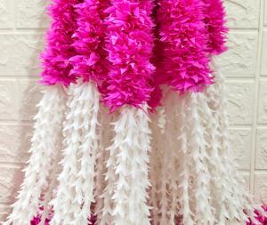 Jasmine Tuberose petite tenture murale plafond décor fête événement mariage Festival scène toile de fond noël Halloween décoration - Product Image 2