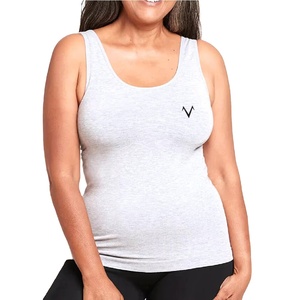 ซื้อเสื้อกล้ามออกกำลังกายผู้หญิง ดีไซน์ใหม่ คุณภาพสูง ผ้าเรียบ ระบายอากาศ กระชับกล้ามเนื้อ เหมาะสำหรับวิ่ง มีโลโก้ ปี 2025 - Product Image 1