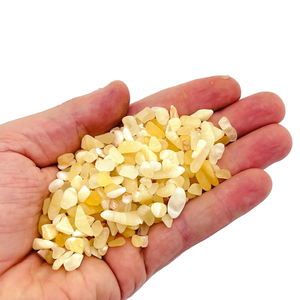 Cristal jaune puce de calcite pierre en vrac puces de pierres précieuses brutes puce de pierre dégringolée cristal de guérison naturelle graviers cailloux grossiste - Product Image 3