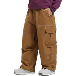 Pantalon de ski de haute qualité, coupe ample, coupe-vent, imperméable, vêtements de ski pour adultes, style hip-hop, pantalon de ski ample et tendance - Product Image 5