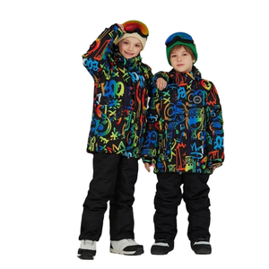 Combinaison de ski hiver 2026 pour femme, ensemble de snowboard chaud pour homme, combinaison de ski une pièce imperméable - Product Image 1