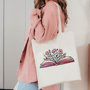 Sacs à main multicolores de haute qualité pour femmes et hommes, couleur jaune, sac réutilisable 100% coton pour lettre de voyage - Product Image 2