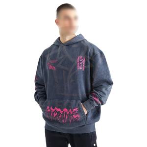 Haute qualité hommes brodé coton polaire sweats à capuche vêtements de sport décontractés pulls à capuche respirant séchage rapide caractéristiques en vrac - Product Image 1