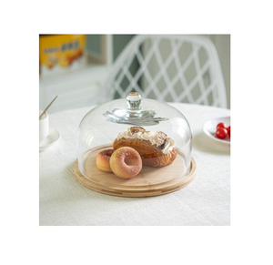 Bandeja de madera para servidor de pasteles, herramienta ecológica para pasteles para restaurantes y regalos, bandeja para servidor de exhibición de pasteles - Product Image 1