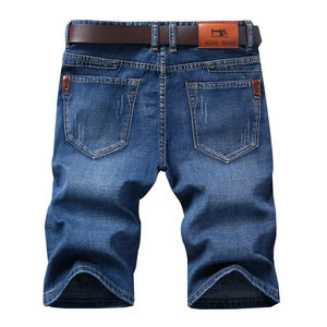 Vente en gros de short en jean d'été en coton décontracté de haute qualité à la mode, short en jean ajusté de haute qualité pour hommes - Product Image 2