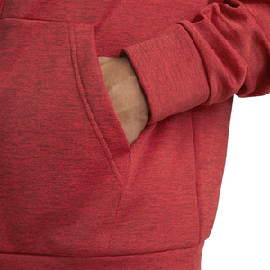 Sudadera con capucha de algodón de calidad con estampado personalizado de Puff 3D de espuma polar en blanco para hombre con cremallera de gran tamaño y cremallera completa - Product Image 3