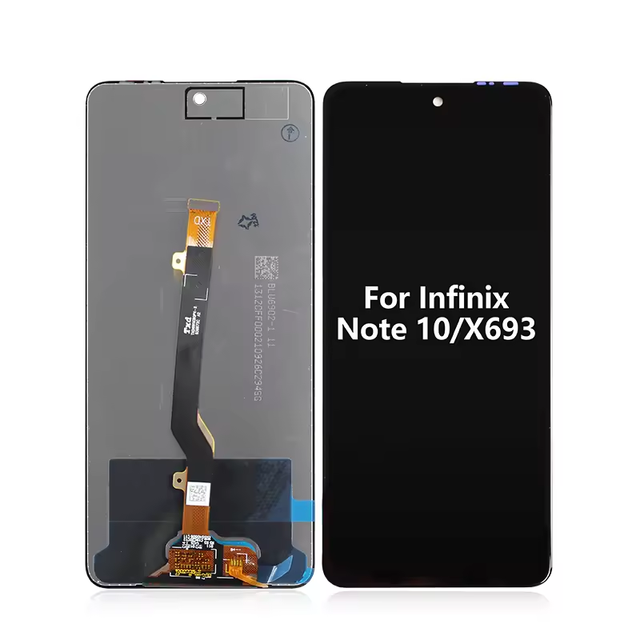 Infinix Note 10 Pro High Quality LCD Touch Screen Panel Replacement 1 Year Warranty Original Digitizer 100% Tested