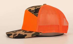 Vietnam Low TAX Ri 168 7 Panel <b>Camo</b> Truckers Mesh <b>Hats</b> Factory Custom Logo Old School <b>Camo</b> Ri168 Truckers Hunting Mesh Back <b>Hats</b> - Product Image 2