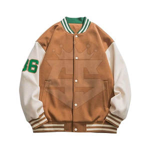 Vestes d'hiver en coton et laine à col montant, respirantes, à séchage rapide, fabriquées au Pakistan, de haute qualité, écologiques, avec logo sur le devant - Product Image 1