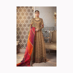Nouveau Anarkali vêtements de mariée Lehenga Choli pour les femmes portent la collection pour les vêtements de mariage robe Salwar Kameez costume et Saree de créateur - Product Image 3