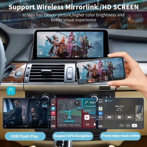 Pantalla Linux de 10.25 Pulgadas para <span class=keywords><strong>BMW</strong></span> <span class=keywords><strong>X5</strong></span>/X6 <span class=keywords><strong>E70</strong></span>/E71 CIC/CCC, CarPlay Inalámbrico, Android Auto, Pantalla Multimedia, GPS, Bluetooth, Táctil, Actualización - Product Image 2