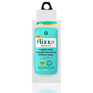 Flizzo Bottiglia d'Acqua Riciclata, Gadget Promozionale Sostenibile per Bevande - Product Image 3