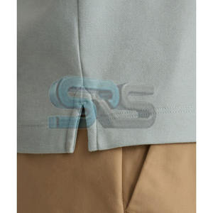 Polos de estilo callejero de alta calidad para hombre, tela de algodón que absorbe la humedad, logotipo personalizado, ropa informal de moda - Product Image 6