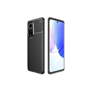 Funda de Silicona Premium Netzy para Huawei Honor 50 SAFA Serie Negra, Funda Protectora para Teléfono Móvil, Funda Elegante 8i 13 Pro Max Plus - Product Image 1