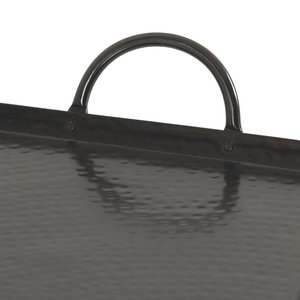 Luxury <b>Black</b> Rectangle Shape Hammered Aluminium <b>Vanity</b> Tray at Reasonable Price For Restaurant Hotel Use - Product Image 4