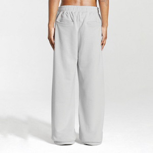 Pantalon de jogging décontracté léger à jambe droite avec taille mi-haute personnalisée, imprimé, fermeture à cordon, respirant, séchage rapide, 100% - Product Image 4