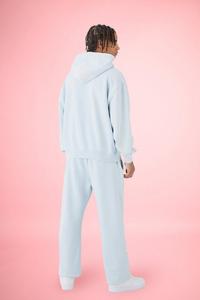 Huzaifa survêtement à capuche appliques étoiles de lavage à l'acide de qualité supérieure pour hommes logo personnalisable taille élastique hiver écologique - Product Image 2