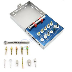 Kit d'expansion osseuse dentaire, lifting sinus, avec disques de scie, instruments chirurgicaux, manuel, acier inoxydable, implants dentaires - Product Image 2