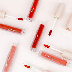 Tinte de terciopelo mate NATINDA, tinte de fijación de alto color, tinte de labios líquido de etiqueta privada sedoso de larga duración y brillo - Product Image 3