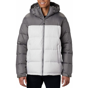Unisex oversized longline puffer <b>coat</b> extra warm quilted outerwear jacket for outdoor winter wear and comfortable casual style - Product Image 1