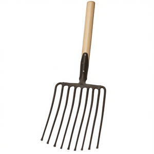 IDEAL 9-Tine Stone Fork 330 mm Tine Length Spring Socket Without Handle Steel Garden Hand Tool  จอบสปริง 9 ง่าม ขนาด 330 มม. ไม่มีด้ามจับ ทำจากเหล็ก สำหรับทำสวน - Product Image 3