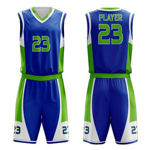High Quality Customized 100% Polyester <b>Basketball</b> Uniform Best Design for Outdoor Sports Wear - Product Image 6