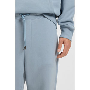 Sudadera con Capucha Azul Polvoriento para Hombre y Pantalones Deportivos a Juego, Chándal ODM al por Mayor, Trackstar OEM, Marca Privada - Product Image 6
