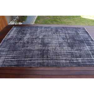 Tapis vintage 5,4 x 8,6 pieds, tapis turc, tapis en laine à pois noirs - Product Image 3