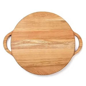 Sartén para servir Pizza de madera con acabado Natural Premium, segura para alimentos, elegante para el hogar, cocina, restaurante, uso moderno, bandeja para hornear - Product Image 6