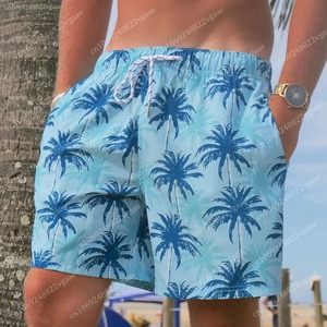 Pantalones cortos coloridos de verano para hombre 2025, pantalones cortos hawaianos informales para vacaciones en la playa para mujer, pantalones cortos transpirables para nadar, entrenamiento para niños - Product Image 2