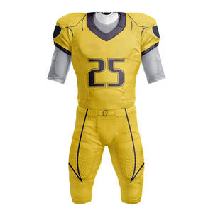 Equipo personalizado de fútbol americano desgaste OEM uniforme de fútbol americano Jersey sublimación patrón diseño de logotipo - Product Image 5