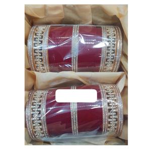 Ensemble de chura nuptiale moderne avec finition élégante le mieux adapté aux mariages indiens contemporains de fournisseur indien - Product Image 6