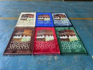Tapis de prière Raschel en velours doux, <span class=keywords><strong>Sajada</strong></span> musulmane pour le marché du Moyen-Orient - Product Image 2