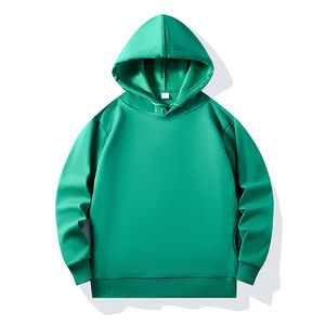 Venta al por mayor Sudadera con capucha nueva moda multicolor suéter con capucha logotipo personalizado suelto hombres pulóver sudaderas con capucha de lana - Product Image 1