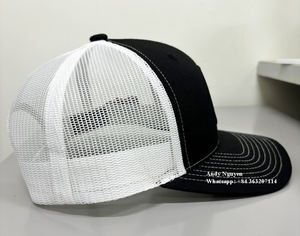 Custom Logo 6-Panel Mid Profile 112 Trucker <b>Golf</b> <b>Hats</b> Breathable <b>Waterproof</b> CVC Fabric Sport 3D Embroidery OEM Vietnam Headwear - Product Image 2