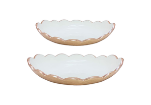 Cuenco de aluminio duradero hecho a mano para servir, plato de fruta artesanal de Metal con diseño Floral para comedor en casa, MOQ 50 Uds. - Product Image 2