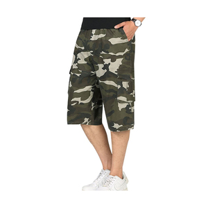 Pantalones cortos personalizados para hombre, ropa de calle de verano, pantalones cortos de trabajo sueltos de lona a la moda, producto para hombre a la venta - Product Image 3