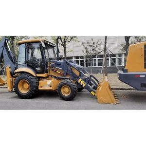 Mini-chargeuse-pelleteuse jaune 65 kW avec moteur Cummins 630A, excavatrice sur roues diesel 1 tonne, puissance de creusement élevée pour la construction - Product Image 3