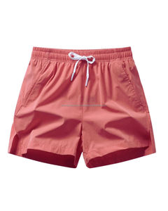 Short en coton éponge pour hommes broderie personnalisée logo vente en gros streetwear fournisseur marques unisexe OEM ODM Shorts - Product Image 3